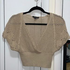 American Eagle studio crochet top